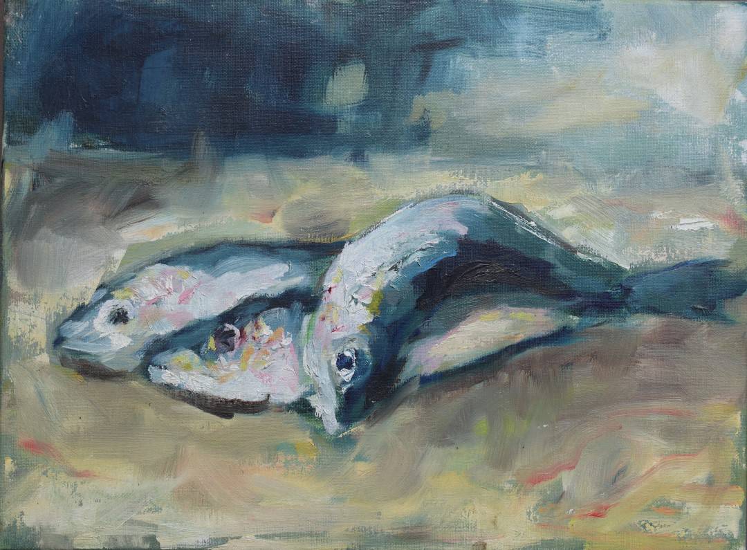 Fish | Oil Painting